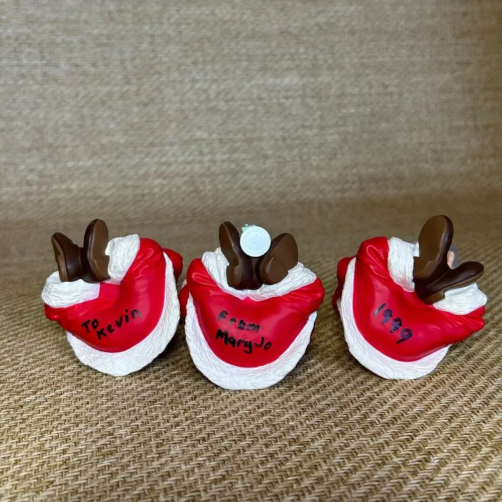 Hallmark Keepsake Three Stooges Wise Stooges Ornament Set of 3 w/ Box 2001